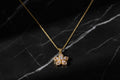 SeenOnHer Rotating Flower Necklace